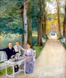 Joh Salve Kallevig, Gudrun Kallevig, Morten Kallevig, um 1900-1928