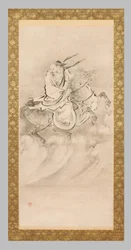 Chokoro zu Pferd