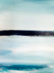 Abstrakter Ozeanhorizont