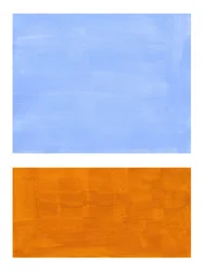 Blau-Orange-Abstrakt