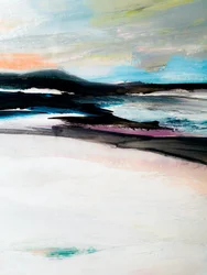 Bunter Abstrakter Horizont