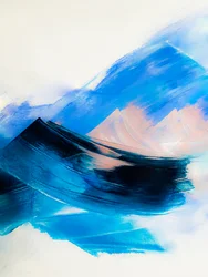 Fließende blaue Energie