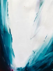 Flüssiges Teal Abstrakt