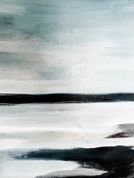 Moderner Blauer Horizont