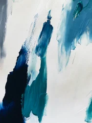 Ozeanblaues Abstrakt