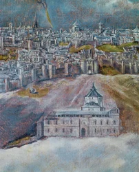 Ansicht und Karte von Toledo