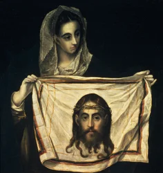 St. Veronika mit dem Heiligen Schweißtuch