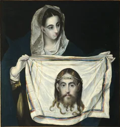 Die Veronika mit dem Heiligen Antlitz