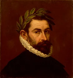 Porträt des Dichters Alonso de Ercilla