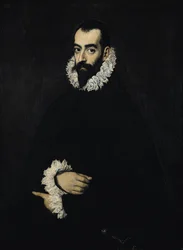 Porträt von Juan Alfonso de Pimentel y Herrera, 8. Conde de Benavente (gest. 1621)