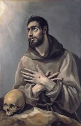 Der heilige Franziskus in Ekstase