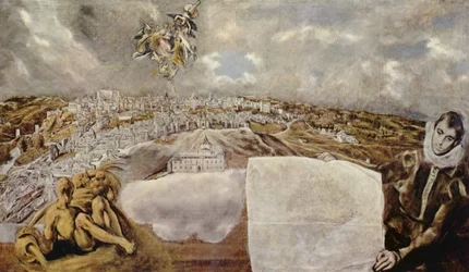 Ansicht und Plan von Toledo