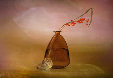 Herbstbeeren Vase
