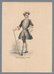 Französisches Kostüm, 18. Jahrhundert (unter Ludwig XV.)