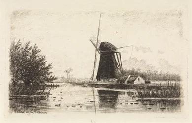 Mühle in Baambrugge