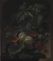 Eine Schale Blumen