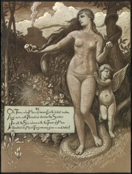 (Illustration für Rubáiyát von Omar Khayyám) Am Anfang