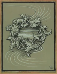 (Illustration für Rubáiyát von Omar Khayyám) Der bittere Kelch