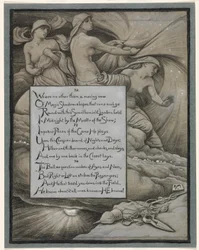 (Illustration für Rubáiyát von Omar Khayyám) Die Schicksale sammeln die Sterne