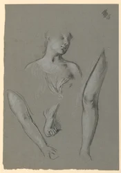 Details von Figurenstudien