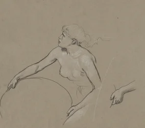 Studien für die Figur des Frühlings