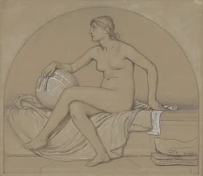 Studie für Astronomie, 1892