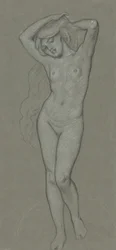 Studie für die Figur der Venus