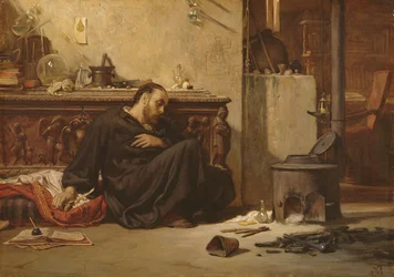 Der tote Alchemist, ca. 1868
