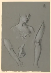 (Detail) Figurenstudien