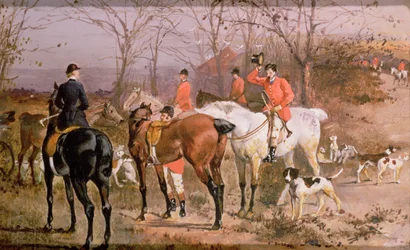 Jagdszene von Pardon Hall, Essex