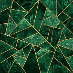 Smaragd-Goldene Geometrie