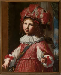 Porträt des fünfjährigen Vincenzo Ranuzzi als Amor