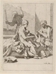 Die Heilige Familie mit der Heiligen Elisabeth und dem Heiligen Johannes dem Täufer