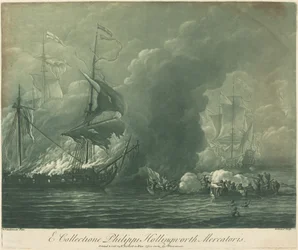 Schifffahrtsszene aus der Sammlung von Philip Hollingworth