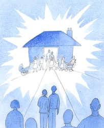 Eine christliche Ehe, die so gelebt wird, wie sie gelebt werden sollte, ist wie eine Lampe auf einem Hügel, für die Gesellschaft; eine sakramentale Vereinigung voller Gnade, 2005