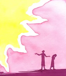 Adam und Eva werden aus dem Paradies vertrieben, 2001