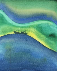 Wie ein Schiff auf dem Ozean von Wasser umgeben ist, so sind wir vollständig von Gottes Liebe umgeben und getragen - ob wir beten oder nicht und ob wir seine Gegenwart erfahren oder nicht
