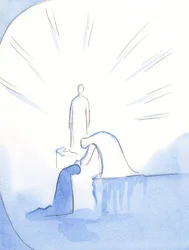 Als ob sie sich von einem Sockel beugte, streckte Unsere Liebe Frau die Hand aus und streichelte meinen Kopf. Sie erfreut sich an denen, die freudig von ihr zu anderen sprechen