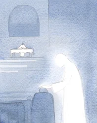 Christus bewundert sogar unsere schwache Liebe zu ihm. Er lässt sie weiter in unseren Herzen auflodern und zu anderen überfließen.