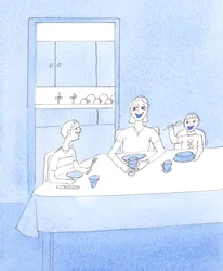 Christus sehnt sich danach - wenn es ihnen möglich ist - mehr Mütter zu Hause zu sehen, die sich um ihre Kinder kümmern, gute Mahlzeiten für die Familie kochen und sie nicht anderen Menschen für Mahlzeiten und Unterhaltung überlassen (es sei denn, dies ist
