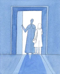 Christus wies auf die Wahrheit hin, dass ich durch meine Entscheidung, in volle Gemeinschaft als Katholik einzutreten, Schmerz und Verfolgung riskierte, aus Liebe zu Ihm - genau wie viele seiner Anhänger in seinem irdischen Leben und in jeder Ära