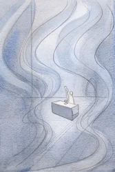 Christi Herrlichkeit ist wie ein Feuer, das unser Heiligtum erleuchtet: Mit echtem Glauben, wer könnte von einem solchen Anblick abgelenkt werden?