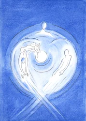 Von Ewigkeit her entspringt der Sohn Gottes, der von Maria geboren wurde, aus der glühenden Liebe des Herzens des Vaters, in der Kraft des Heiligen Geistes