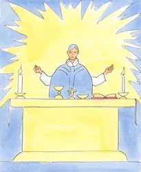 Gott erhält die größte Ehre, wenn das höchste Verlangen des Priesters in der Messe darin besteht, ihm durch ein ehrfürchtiges Darbringen des Heiligen Opfers Ehre zu erweisen