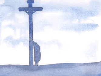 Wenn unser Leiden es schwer macht zu beten, können wir uns einfach an das Kreuz lehnen, nahe bei Christus, in ihm ruhen und geduldig unsere Schwierigkeiten ertragen