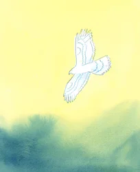 In seiner Gerechtigkeit ist Gott wie ein riesiger Raubvogel, der aus der Ferne das kleinste Geschöpf auf Erden und all seine Bewegungen sieht, 2003