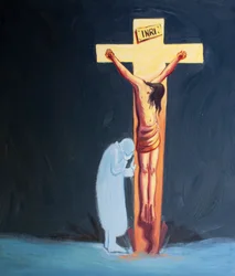 Durch Demut können wir lernen, uns mit unseren Wunden neben Jesus, dem Gekreuzigten, zu verbergen, 2000