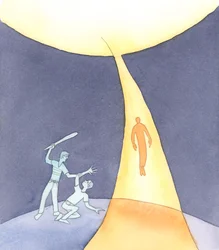 Es ist der Heilige Geist, der Geist der Liebe, der Seelen in den Himmel trägt, wenn wir sterben, 2004