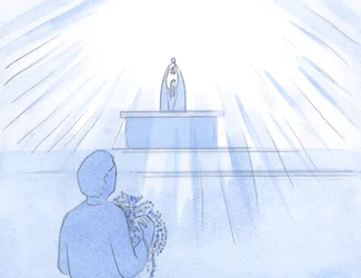 Es schien, als würden wir Armvoll Perlen und Rubine für Gott den Vater tragen: Jesus ist unser Dank, Lob, Wiedergutmachung und Bitte