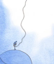 Es ist, als ob Christus, wenn wir für jemanden in Not Fürbitte leisten, ein Seil vom Himmel herablässt, um eine willige Seele hochzuziehen, 2003